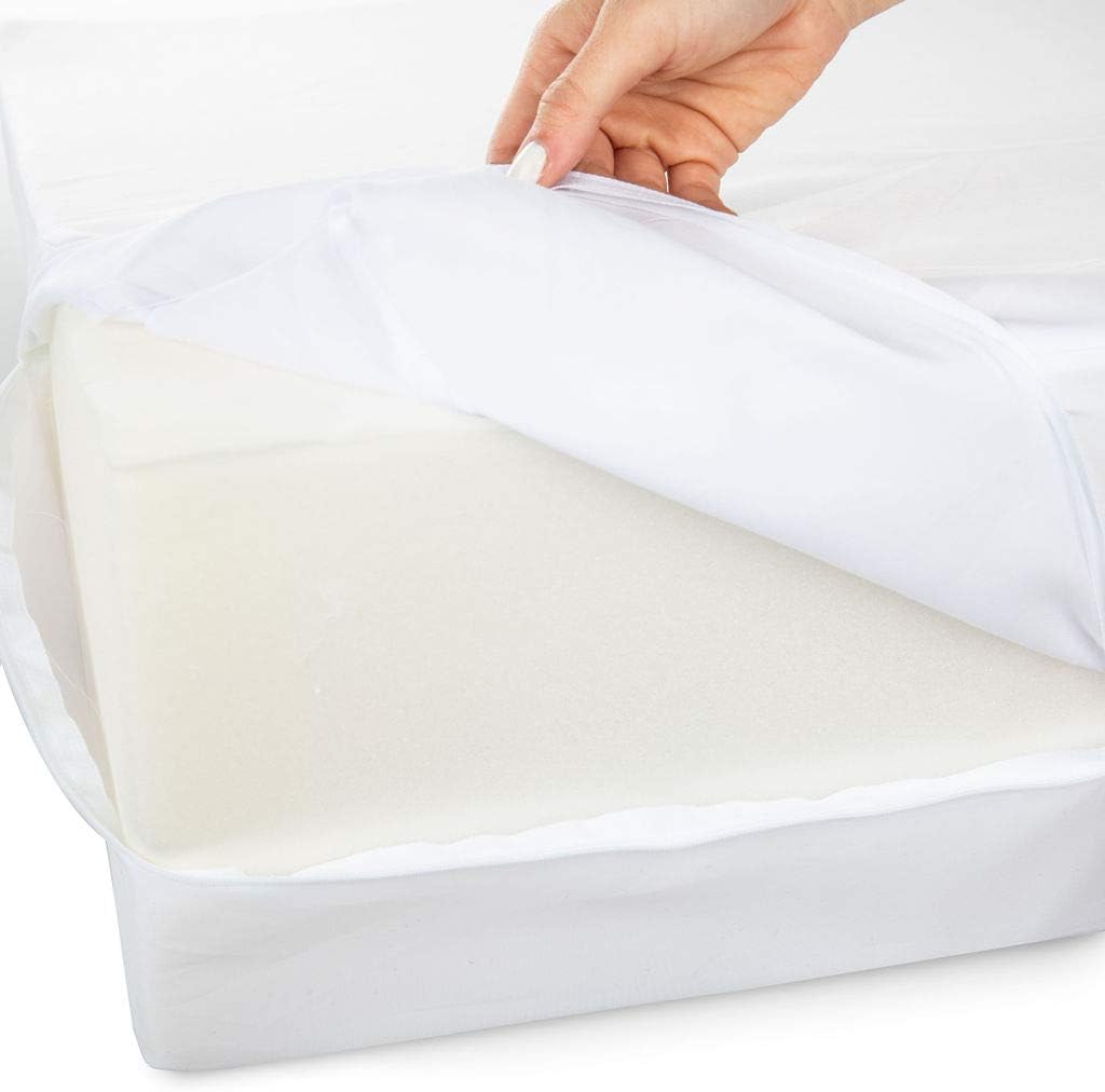 DMI Bed Wedge Pillow with Elevate Support and Machine Washable Cover