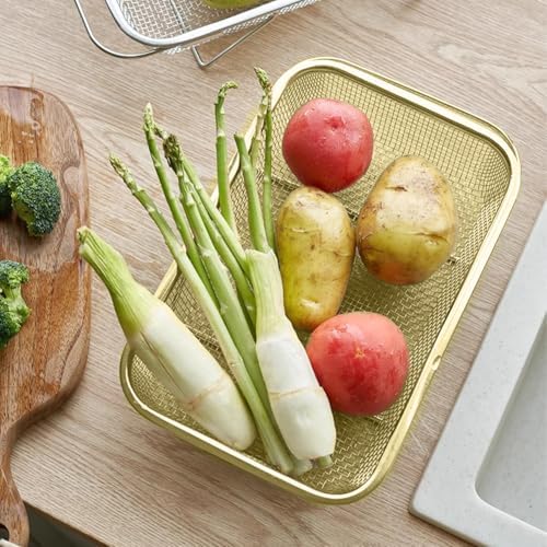 Lwuey Over the Sink Colander with Expandable Handles 1