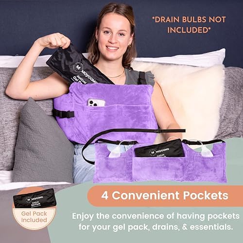 MOYOAMA Post Mastectomy Pillow - Recovery Support