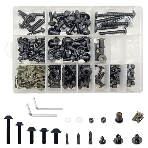 LK LEAPING KNIGHT 210PCS Motorcycle Fairing Bolt Kit 1
