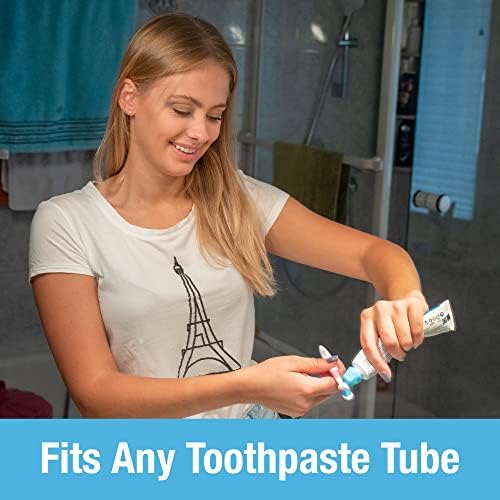 Tilcare Self Closing Toothpaste Caps 6-Pack - BPA-Free Mess-Free