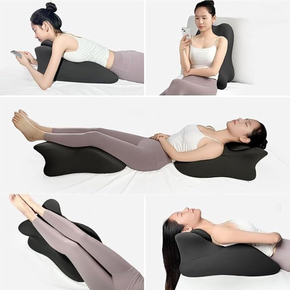 Couples Stealth Wedge Pillow with Memory Foam and Gel Cushion
