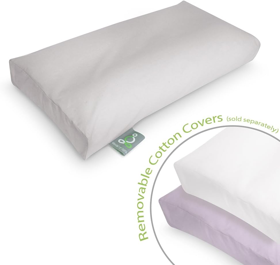 Sleep Yoga Knee Support Pillow for Back and Side Sleepers