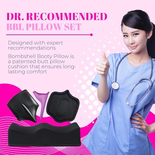 Bombshell Booty Pillow Lifting Cushion for Post Surgery Recovery