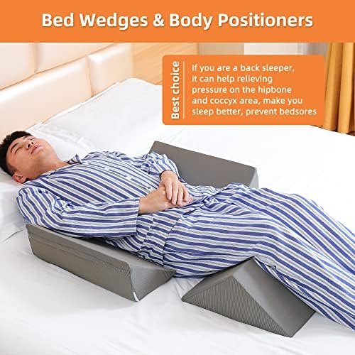 Fanwer 3-in-1 Bed Wedges Body Positioners Set 1