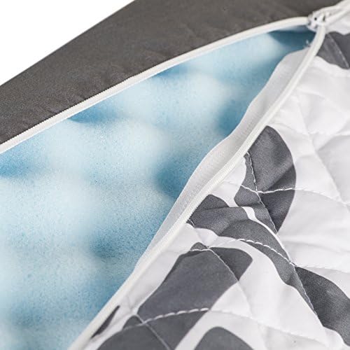 HealthSmart Bed Wedge Pillow for Neck Back and Foot Support