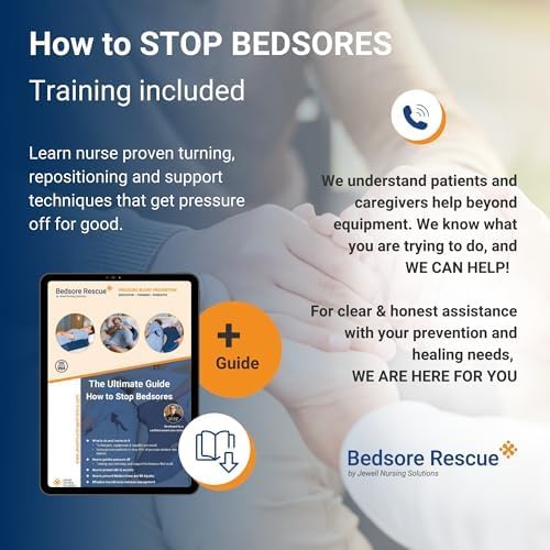 Bedsore Rescue Positioning Pillow Wedge - Tailbone Buttocks Support