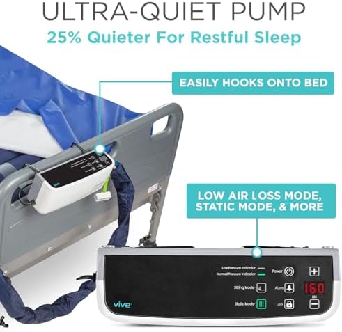 Vive 8 Alternating Pressure Mattress with Pump 1