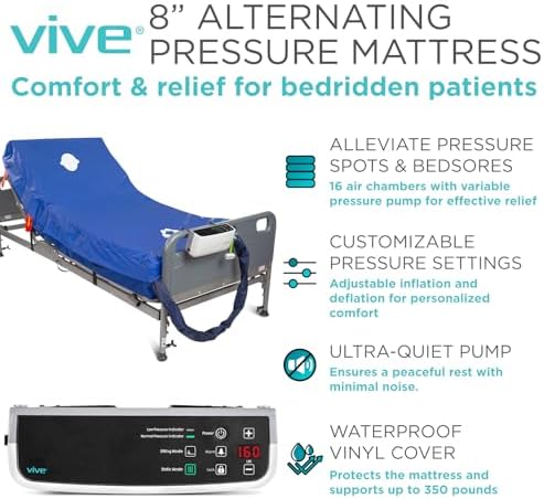 Vive 8 Alternating Pressure Mattress with Pump 1