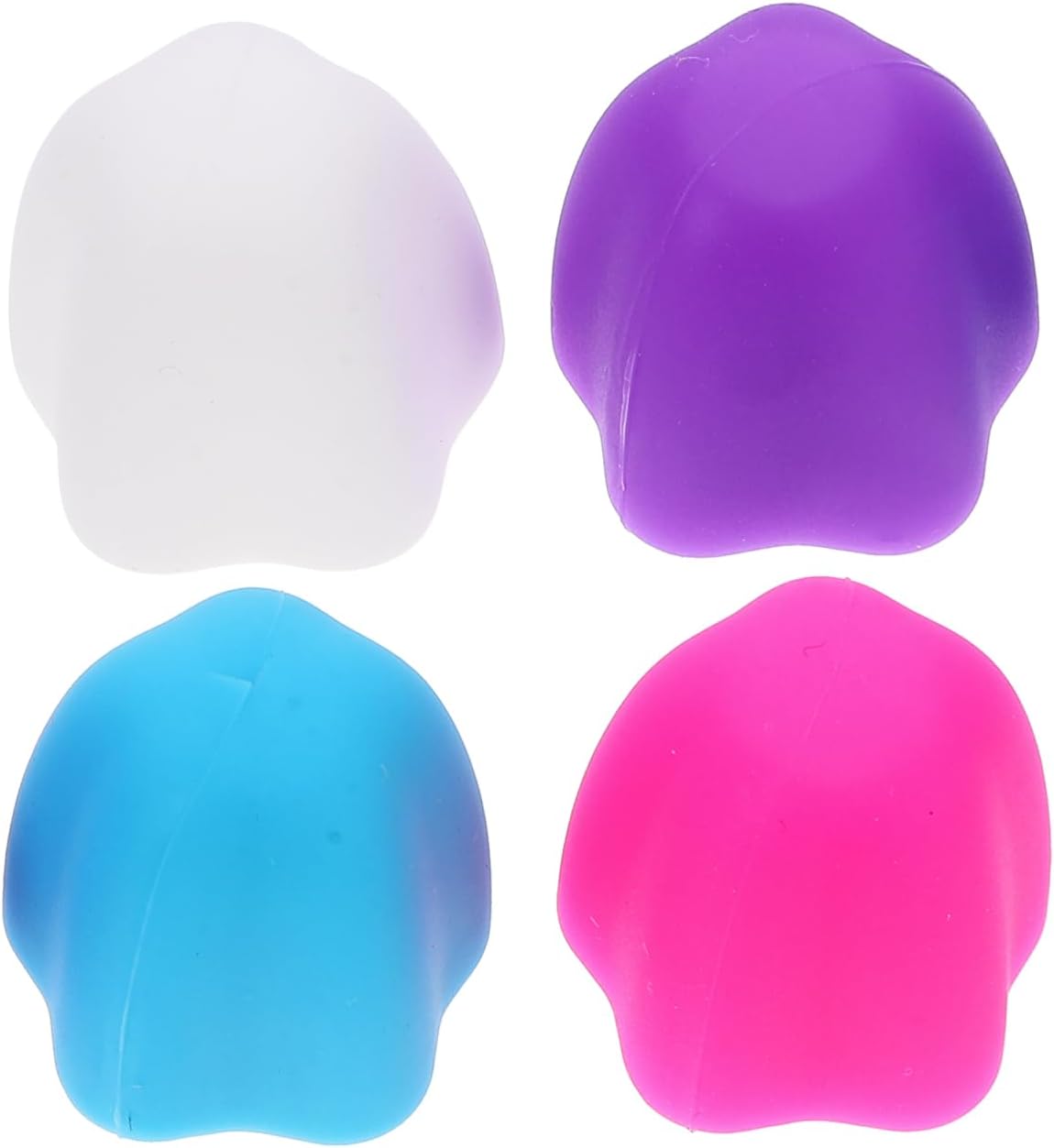 OATIPHO 4Pcs Toothpaste Squeezers with Color Caps