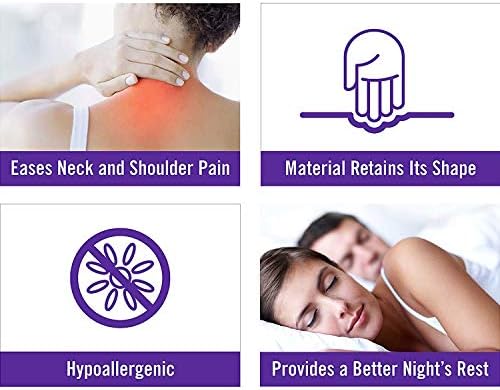 DMI Contoured Support Body Pillow for Neck Back and Pregnancy Relief