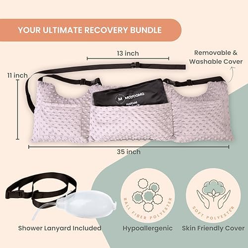 MOYOAMA Post Mastectomy Pillow - Recovery Support for Breast Surgery