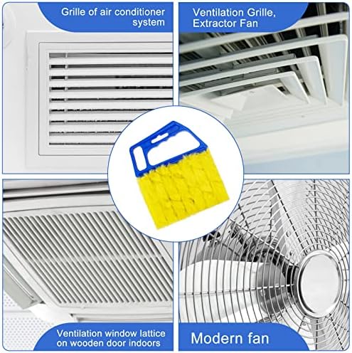 Lazynice Blue Mini Blinds Cleaner with 7 Blades