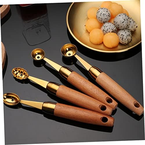Garneck Melon Baller Set Watermelon Spoon Fork Cookie Cutters