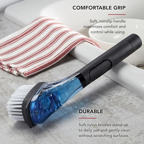 KitchenAid Soap Dispensing Sink Brush Black