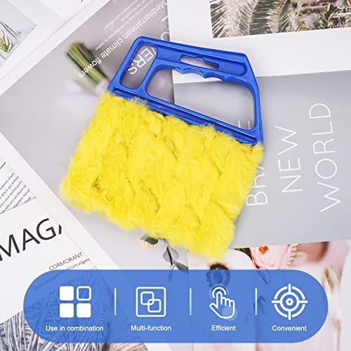 Lazynice Blue Mini Blinds Cleaner with 7 Blades