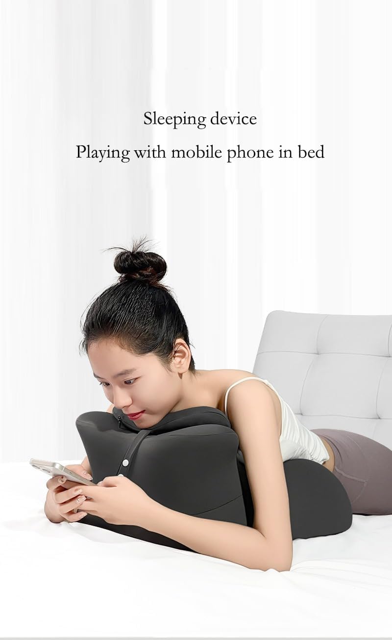 Couples Stealth Wedge Pillow with Memory Foam and Gel Cushion