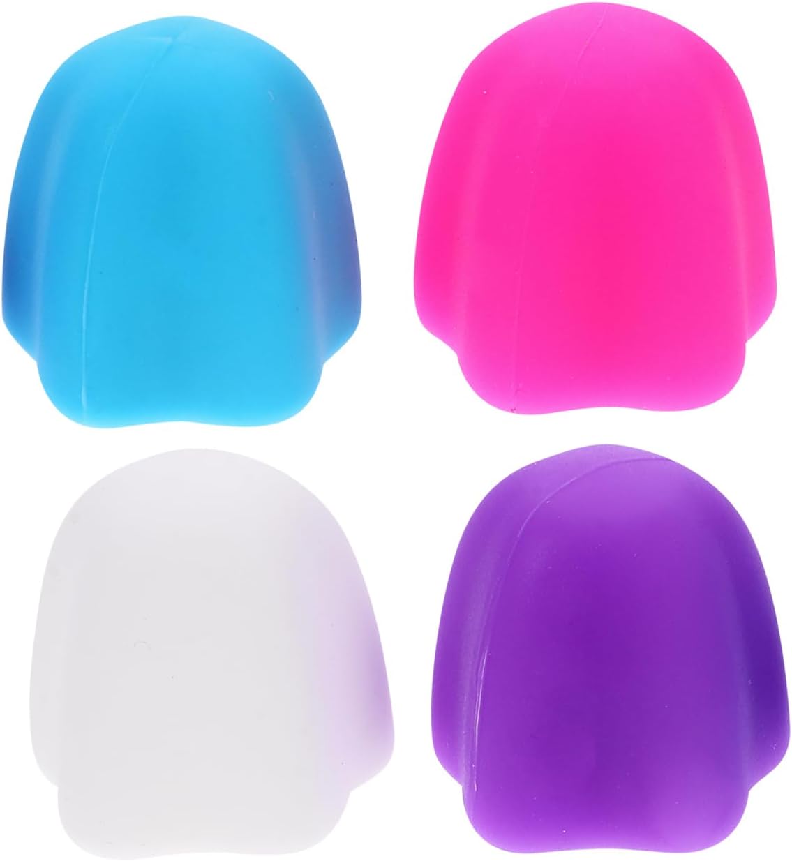 OATIPHO 4Pcs Toothpaste Squeezers with Color Caps