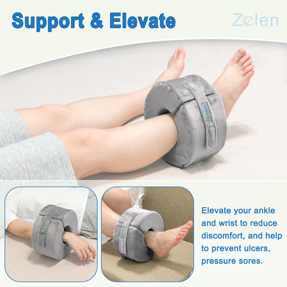 Zelen Foot Support Pillow for Ankle and Heel Relief