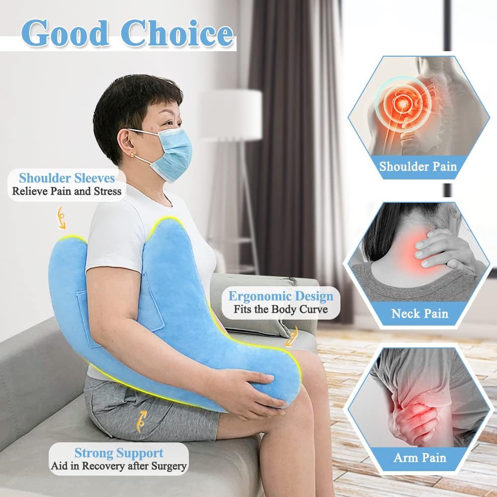 Shoulder Surgery Pillow for Pain Relief and Recovery