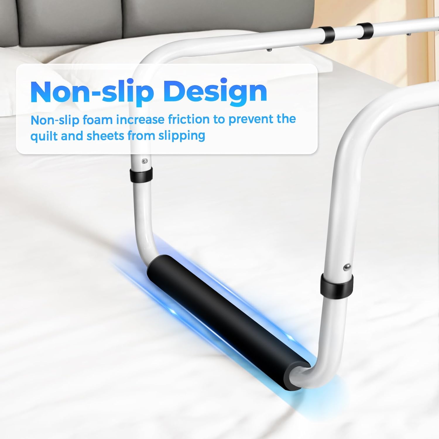 NorBeng Adjustable Non-Slip Blanket Lifter for Feet