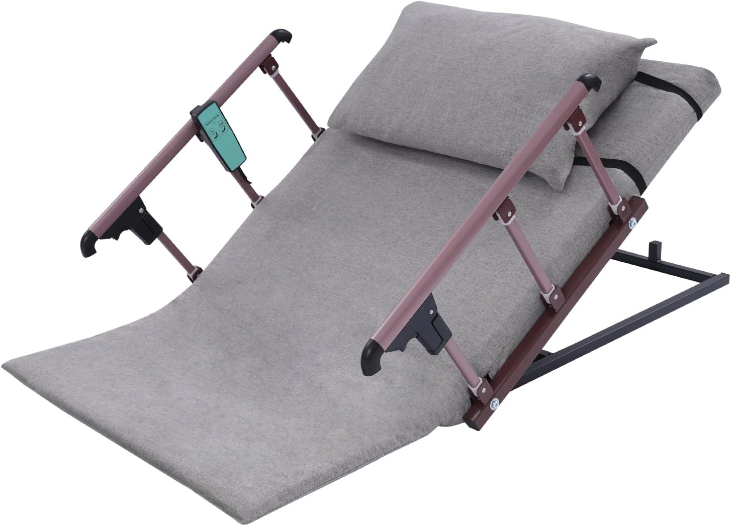 Electric Adjustable Bed Backrest with Remote Control and Guardrails 1