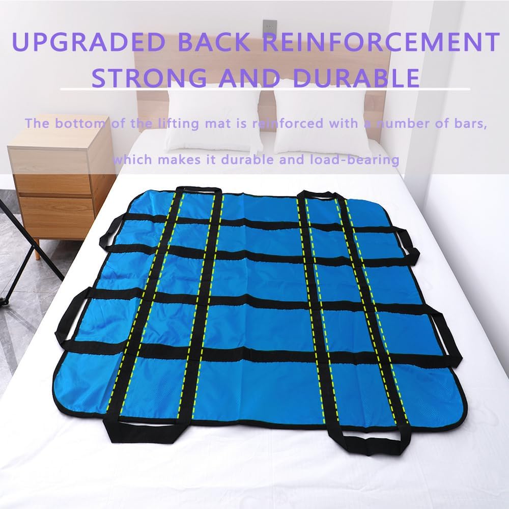 2 Pack Positioning Bed Pad with Handles 48x40 1