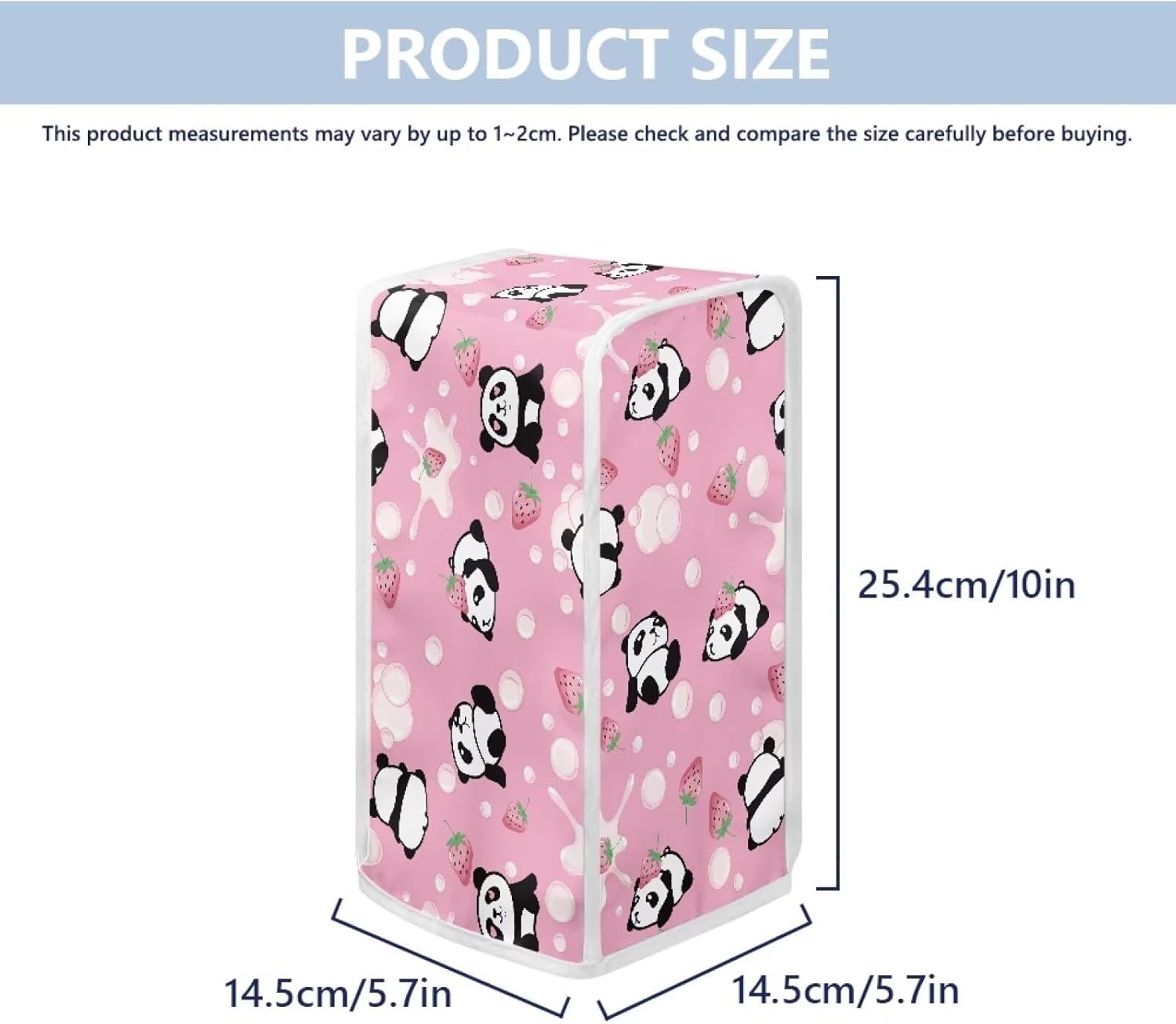 Strawberry Panda Electric Can Opener Cover