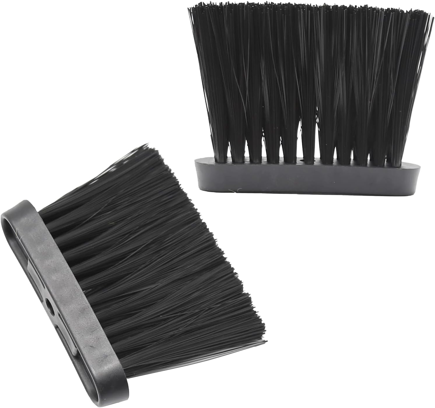 UOIENRT 2 Pcs Oblong Fireplace Brush with Large PP Handle and Replacement Head