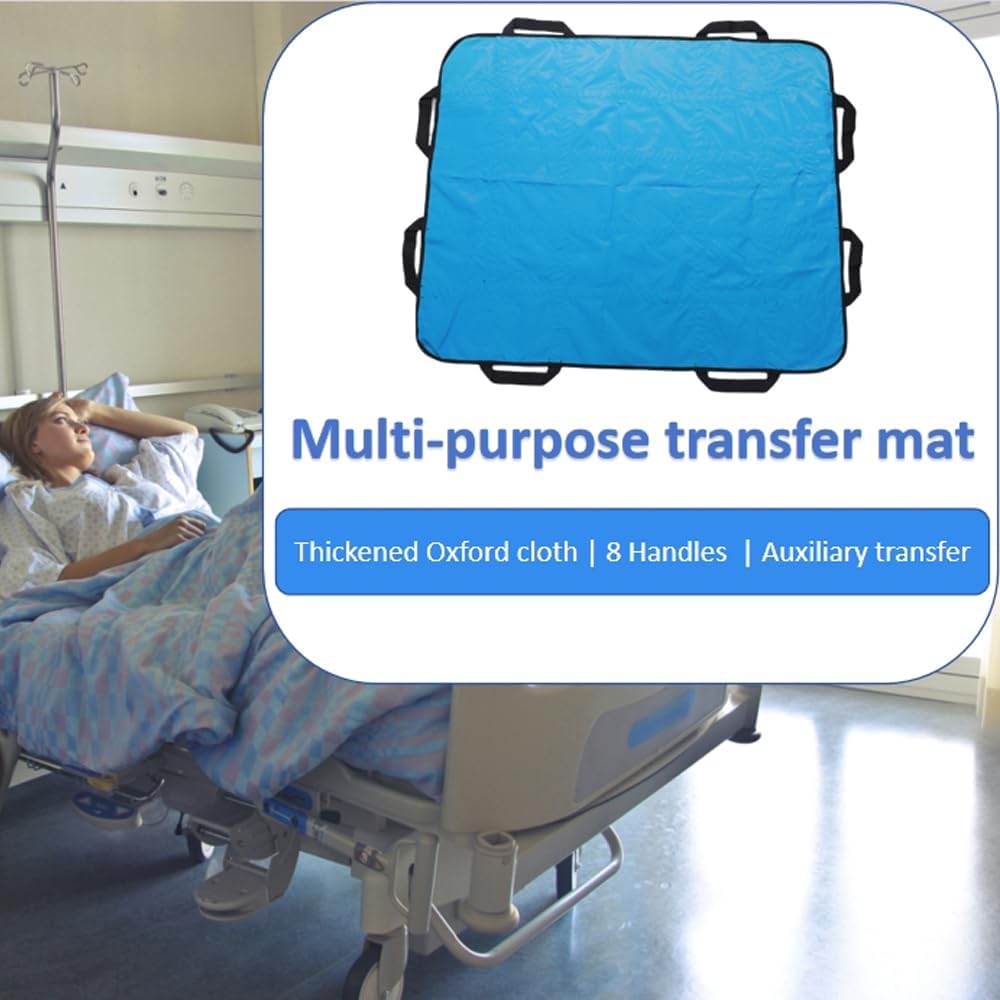2 Pack Positioning Bed Pad with Handles 48x40 1