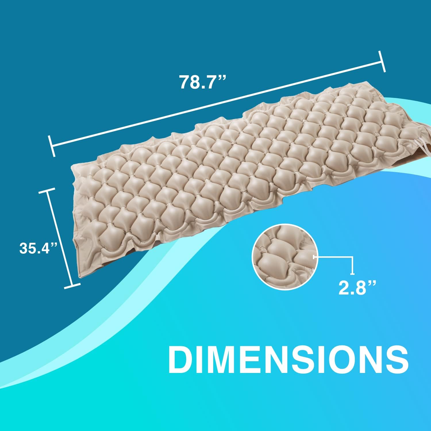 MedVance Premium Alternating Air Mattress Pad