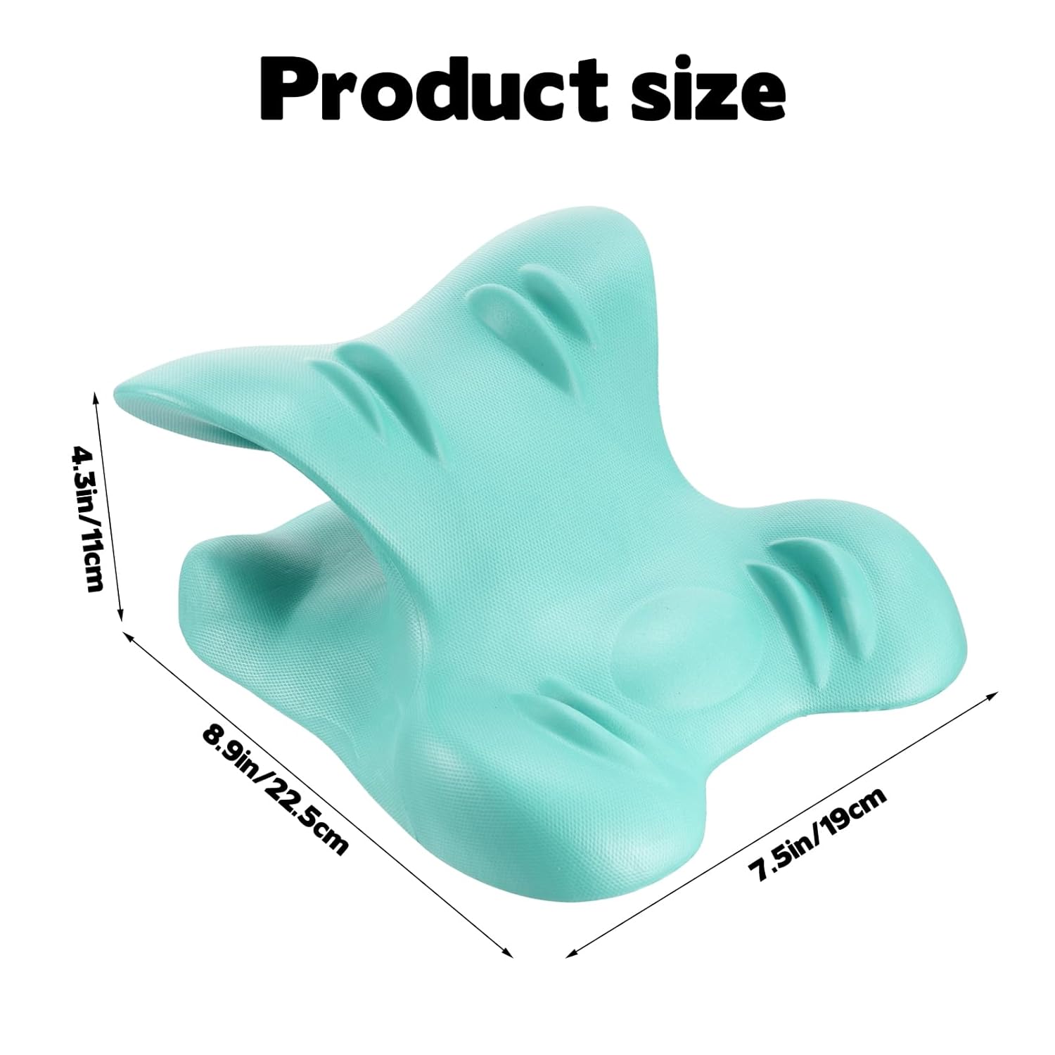 YEXEXINM Kids Hair Washing Neck Pillow with Massage
