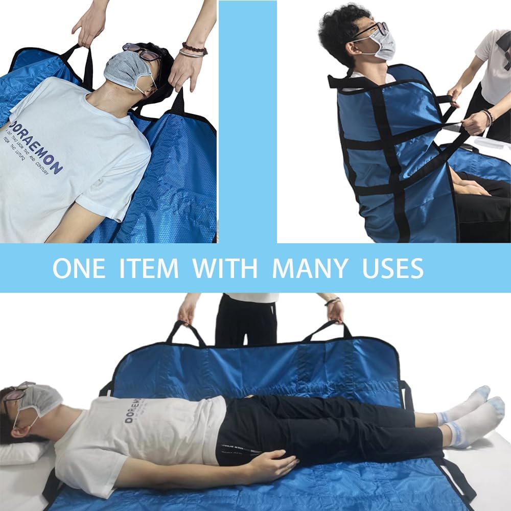 2 Pack Positioning Bed Pad with Handles 48x40 1