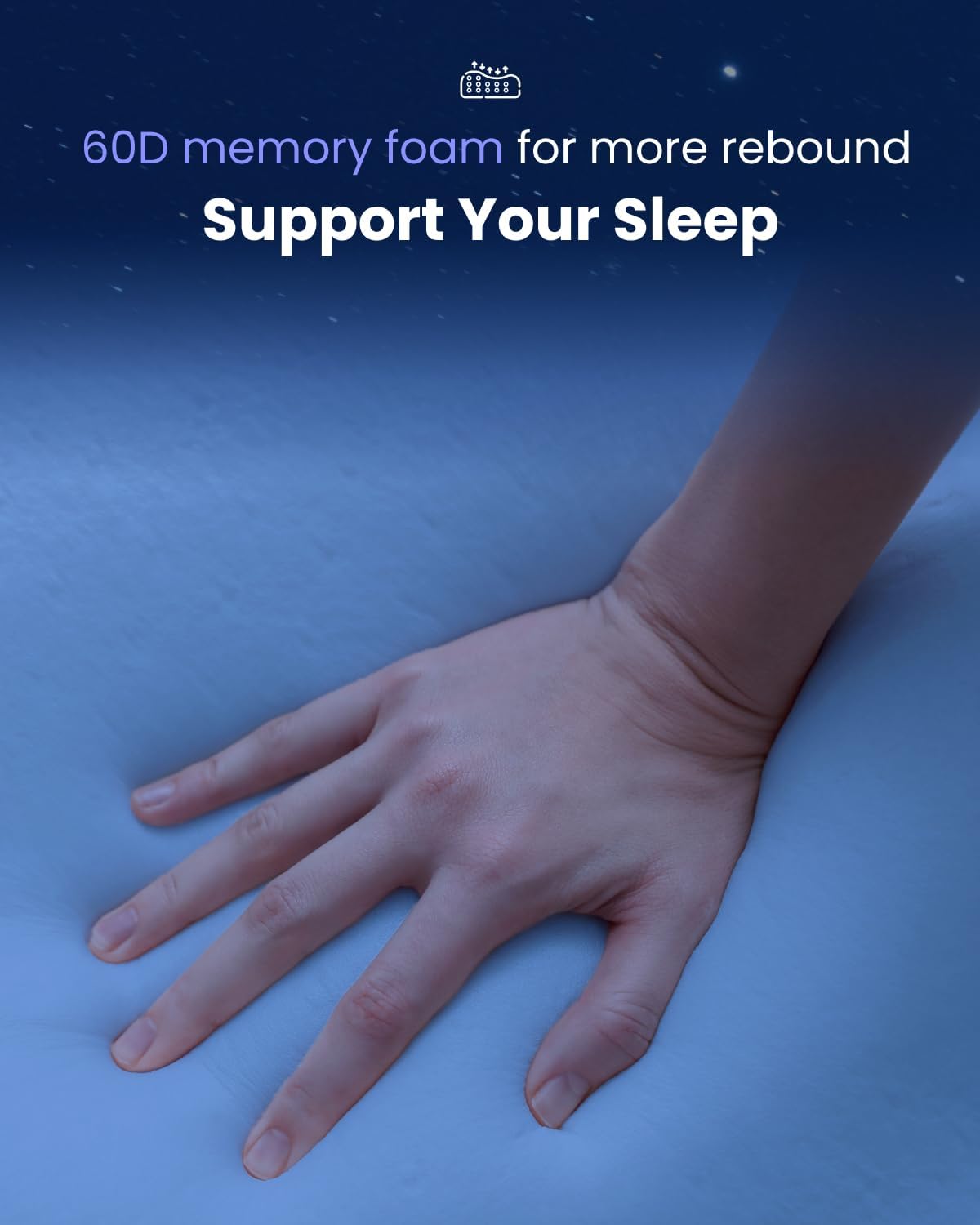 RENPHO Ultra Pain Relief Neck Pillow with Cooling Cases