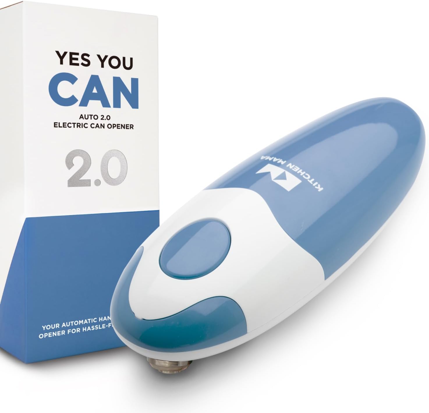 Kitchen Mama Auto 20 Electric Can Opener - Morandi Blue