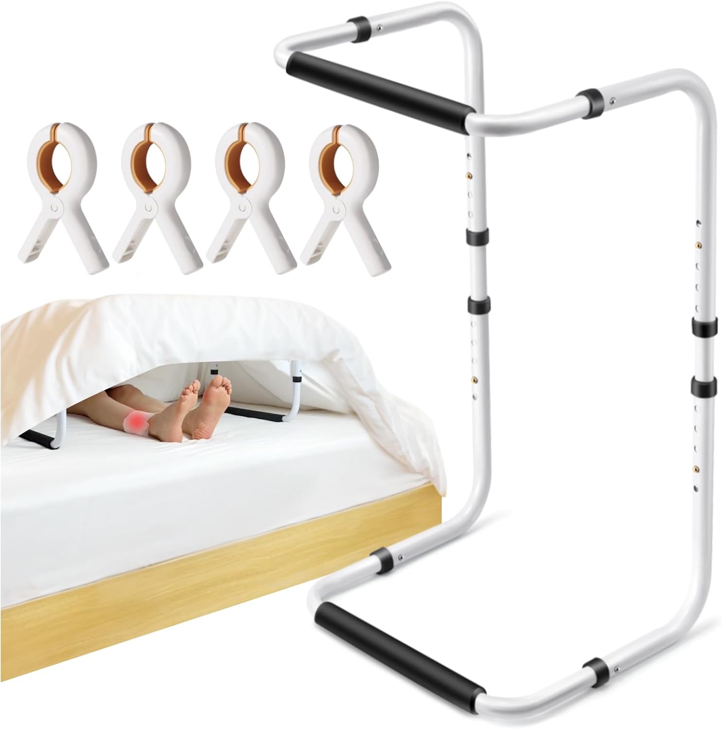 NorBeng Adjustable Non-Slip Blanket Lifter for Feet