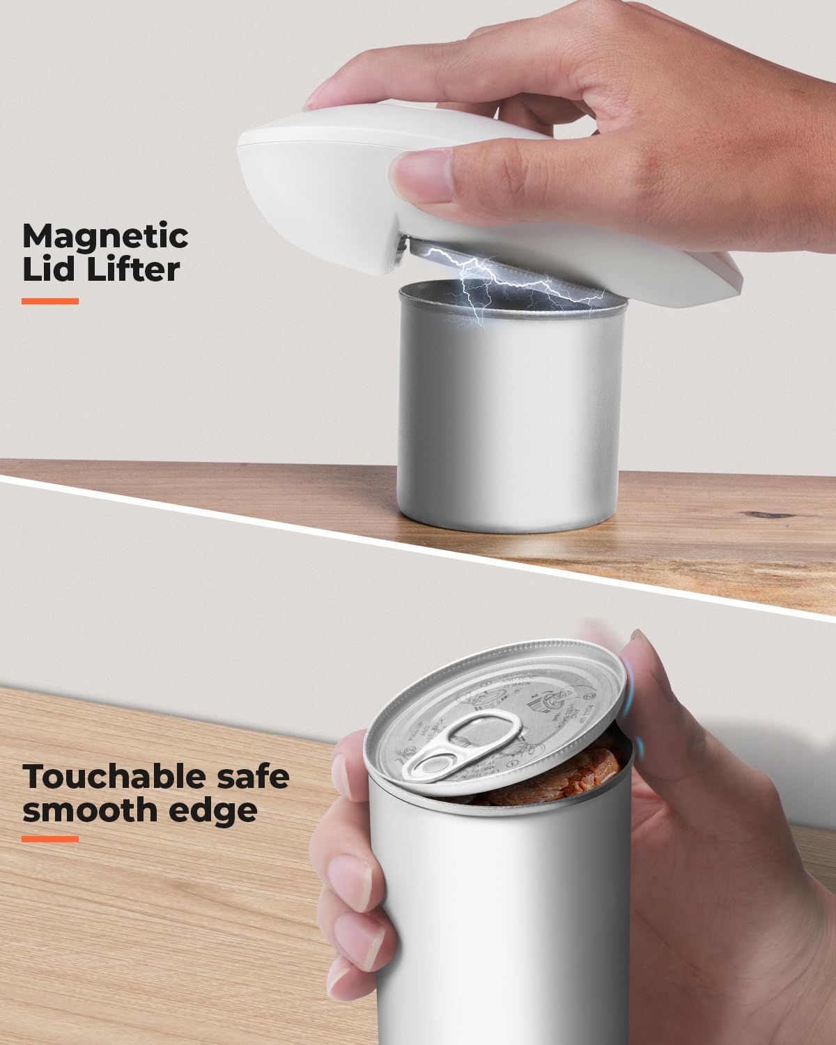 Canslab Ultrablade SE Electric Can Opener - Cordless White