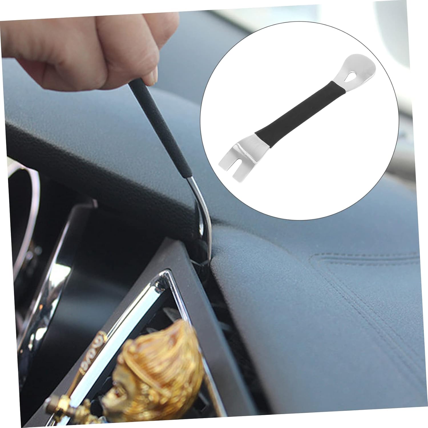 HOMSFOU 2 Pcs Door Trim Pry Tool Set