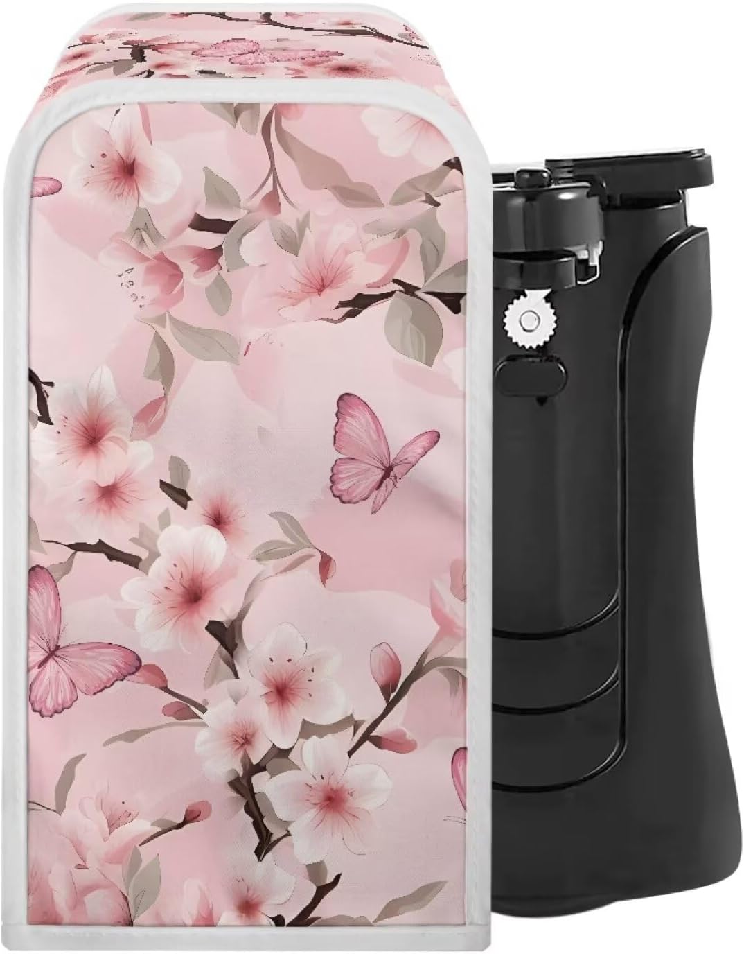 CREAMIC Cherry Blossom Can Opener Dust Cover Protector