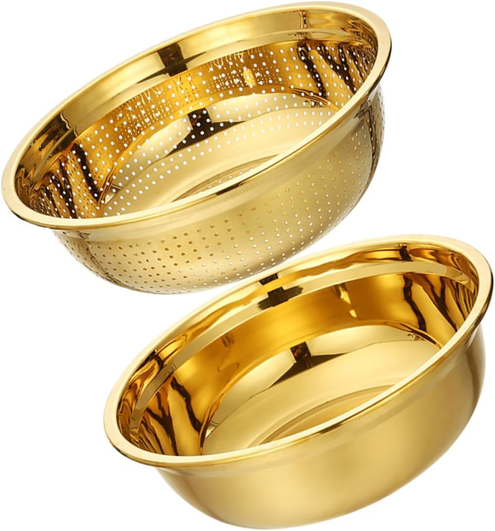 VOSAREA Stainless Steel Colander with Bowl