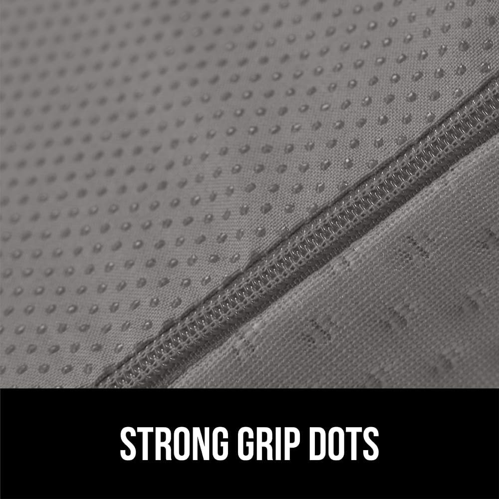 GORILLA GRIP Bed Wedge Pillow with Stay in Place Dots