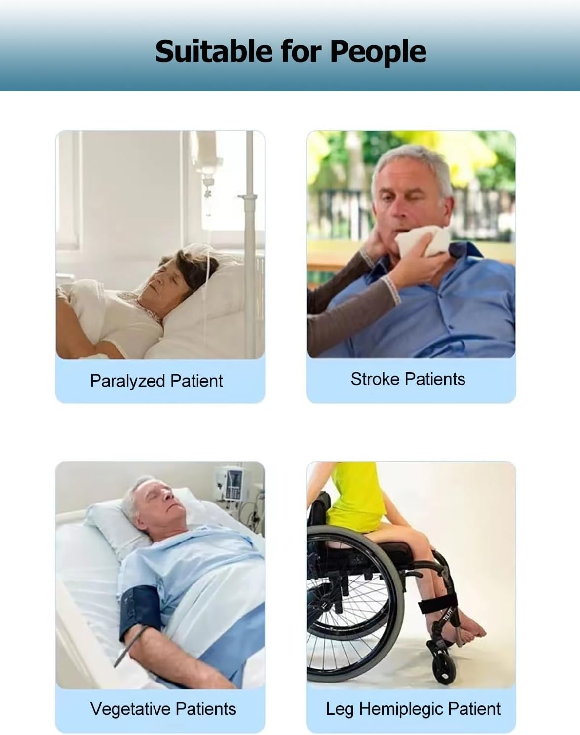 HAIXHX Waterproof U-Shaped Turning Pillow for Elderly Patients