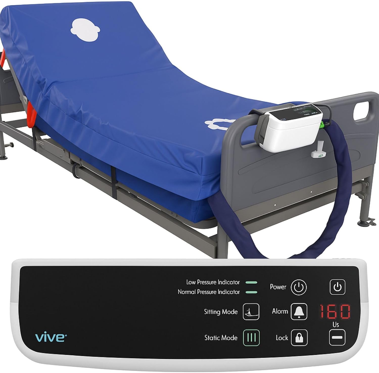 Vive 8 Alternating Pressure Mattress with Pump 1