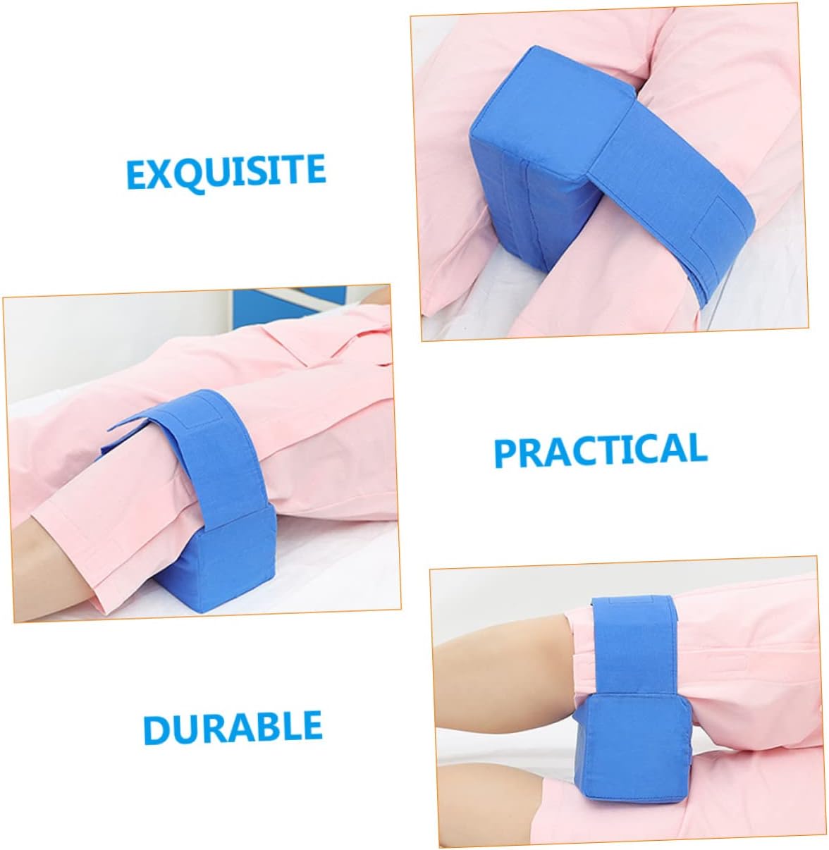 HEALLILY 3pcs Knee Ergonomic Cushion for Pregnancy and Back Support