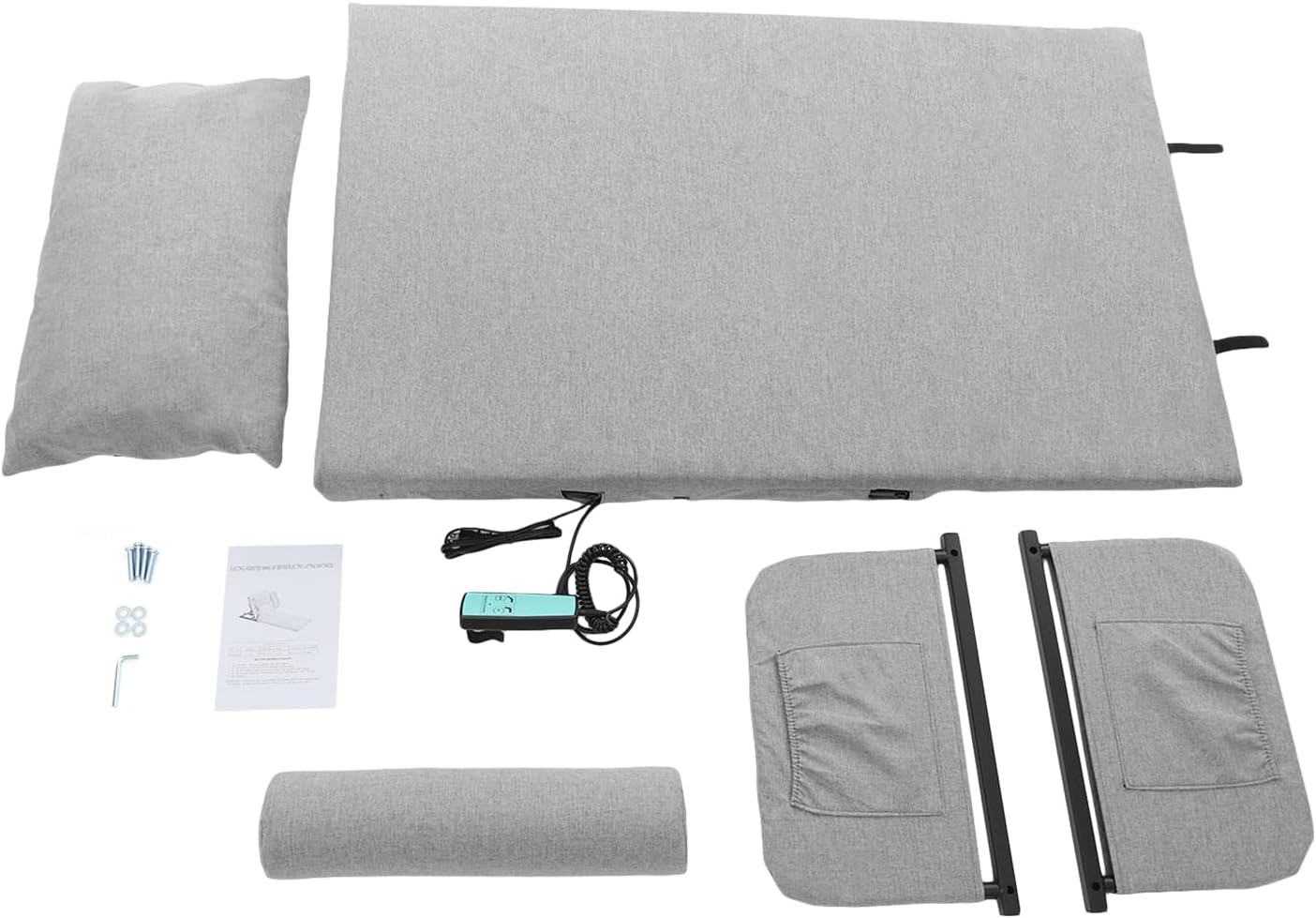 Electric Lifting Bed Backrest with Remote Control Adjustable Angle