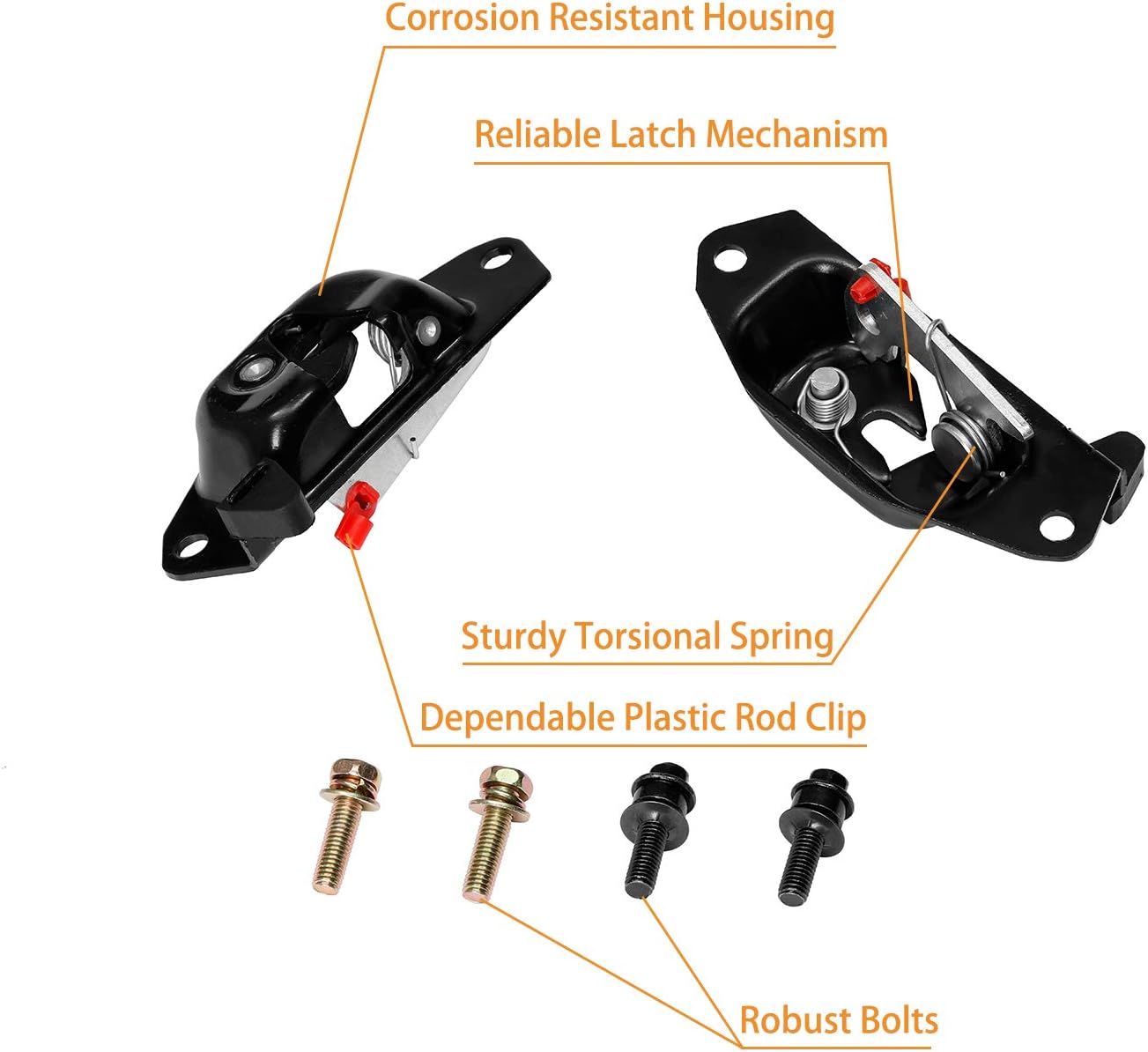 Gledewen Tailgate Handle Latch Rebuild Kit for Chevy Silverado and GMC Sierra