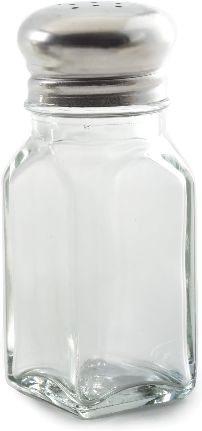 Norpro Glass Salt or Pepper Shaker Single