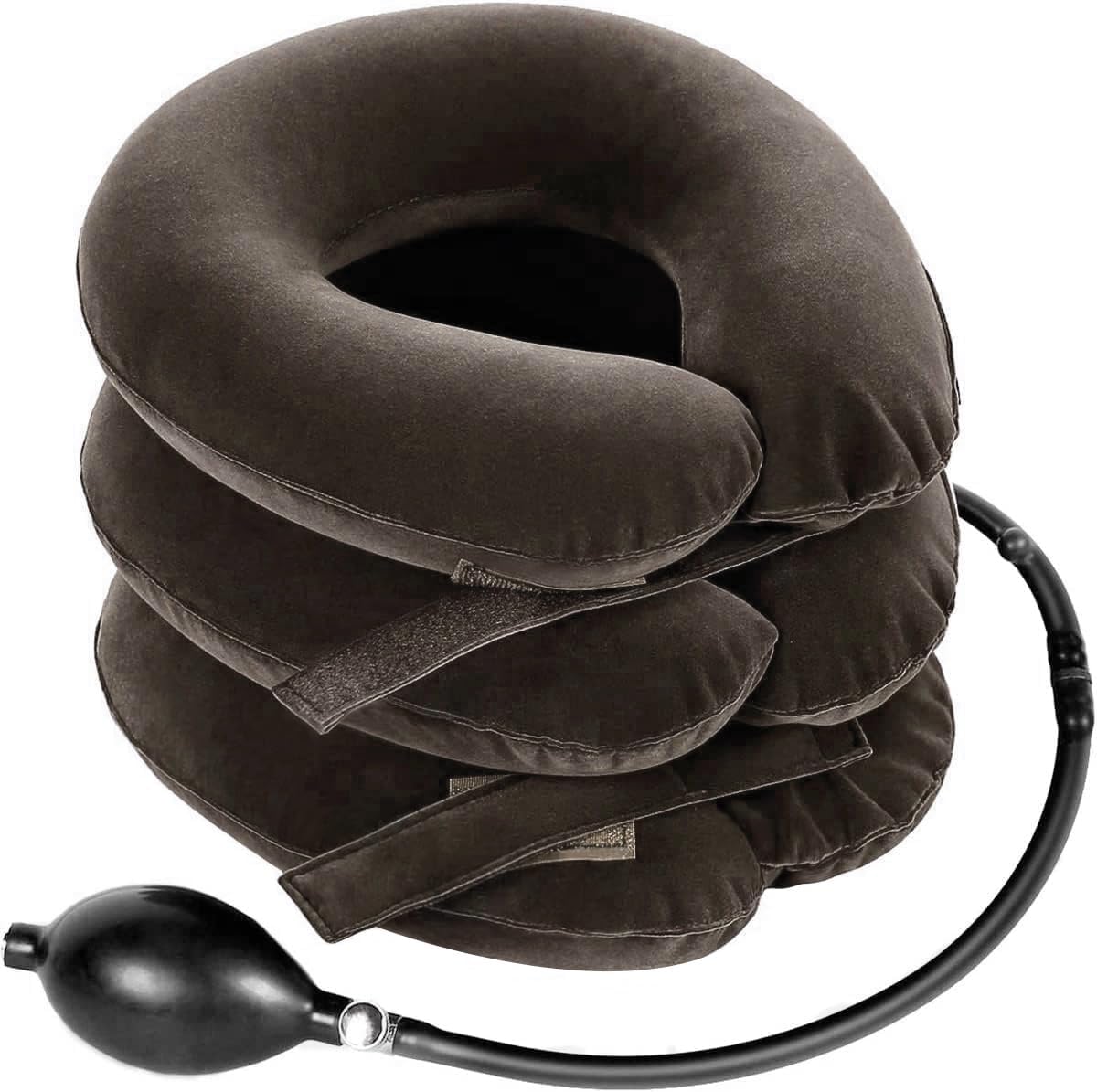 S Inflatable Neck Traction Device for Pain Relief