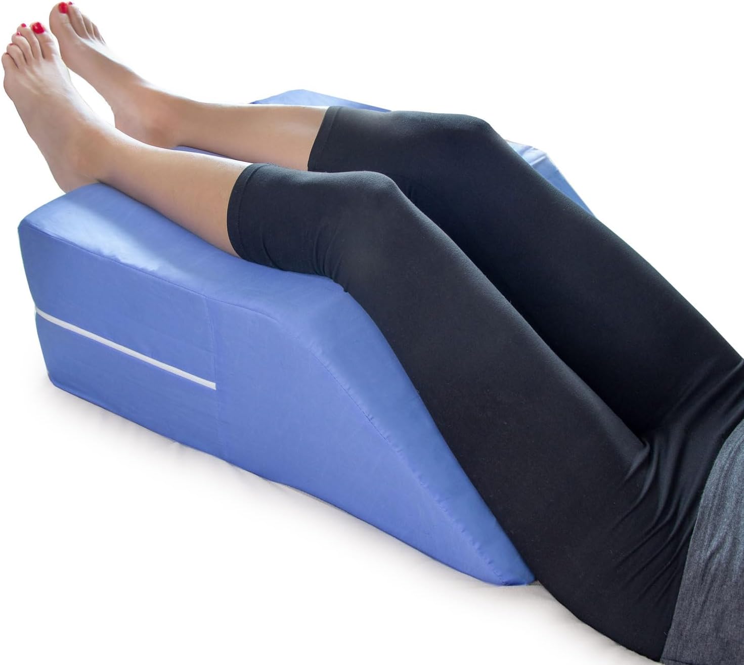 DMI Leg Wedge Pillow for Back Pain Relief - Blue