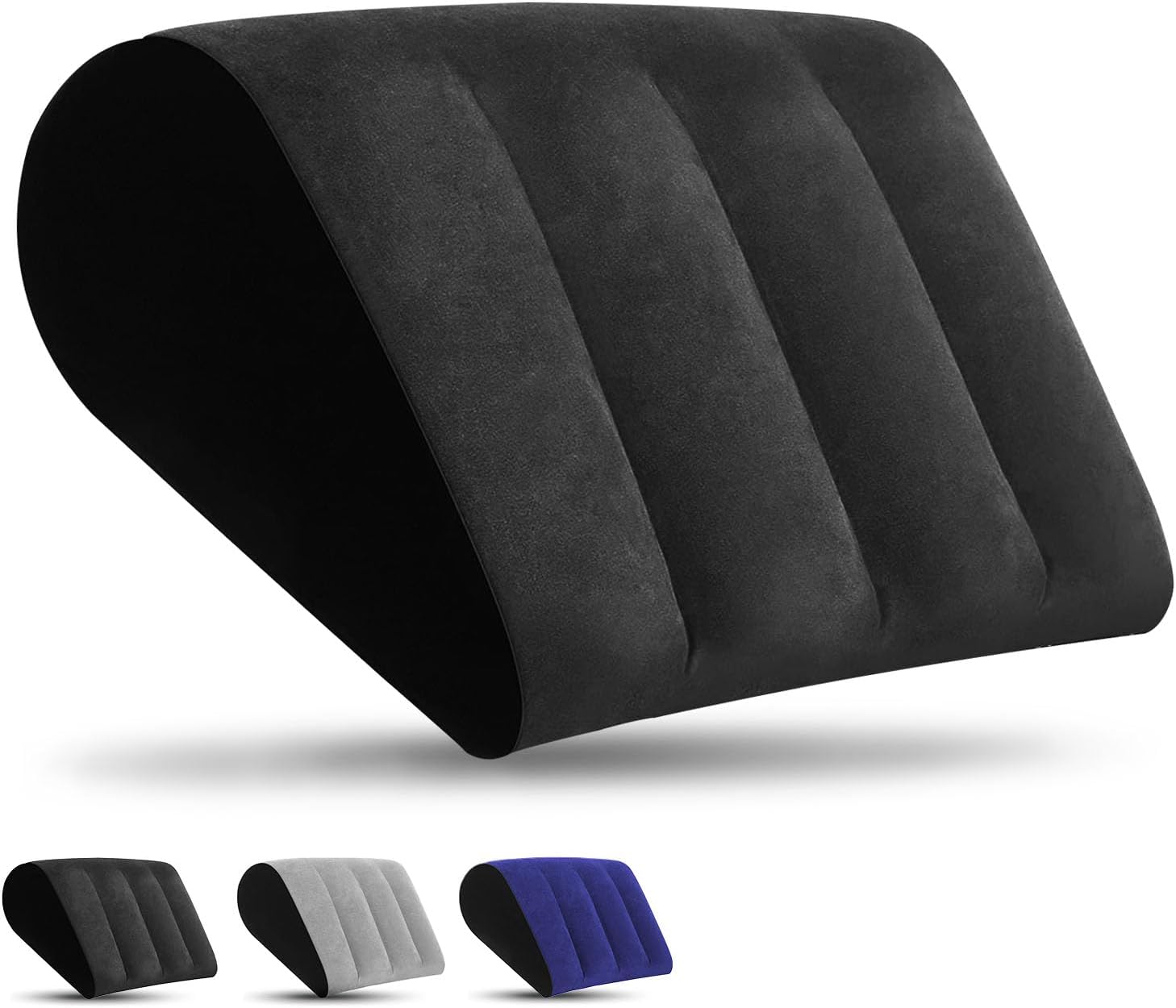 Portable Inflatable Wedge Pillow - Lightweight for Sleep Apnea Relief and Travel